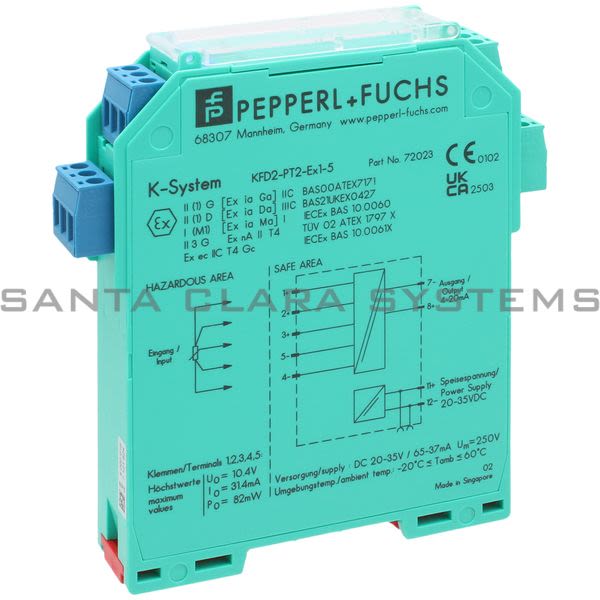 Pepperl+Fuchs KFD2-PT2-EX1-5 Potentiometer Converter Product Image
