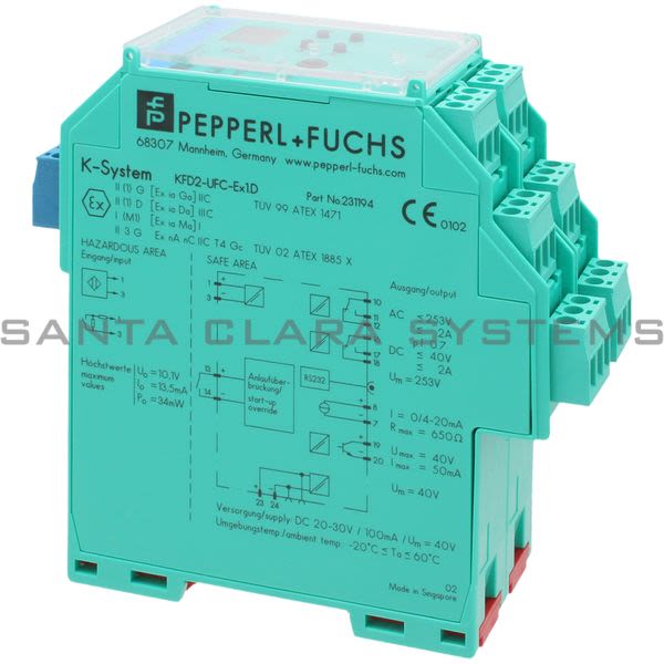 Pepperl+Fuchs KFD2UFCEX1.D Frequency to Voltage Converter Product Image