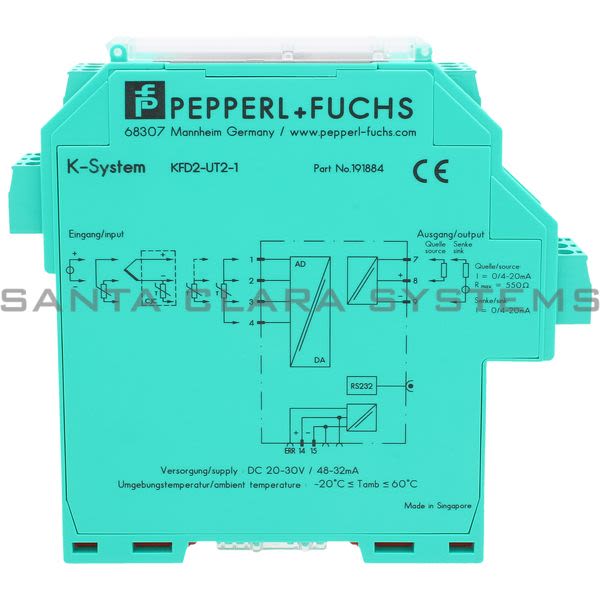 Pepperl+Fuchs KFD2-UT2-1 Universal Temperature Converter Product Image