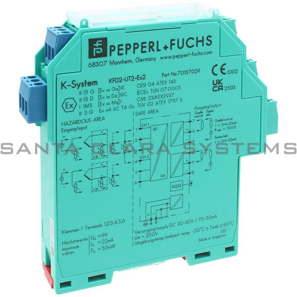 Pepperl+Fuchs KFD2-UT2-EX2 Universal Temperature Converter Product Image