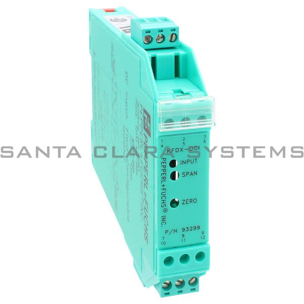 Pepperl+Fuchs KFDX-DCI DC Input Field Configurable Isolator Product Image