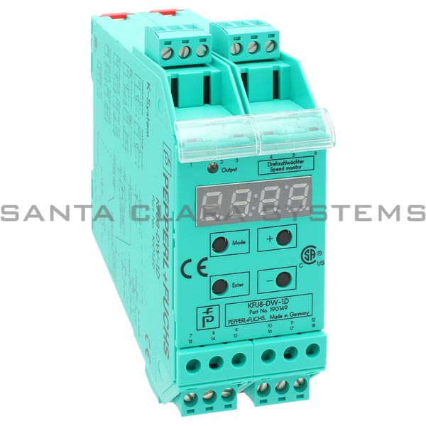 Pepperl+Fuchs KFU8-DW-1.D Rotation Speed Monitor Product Image