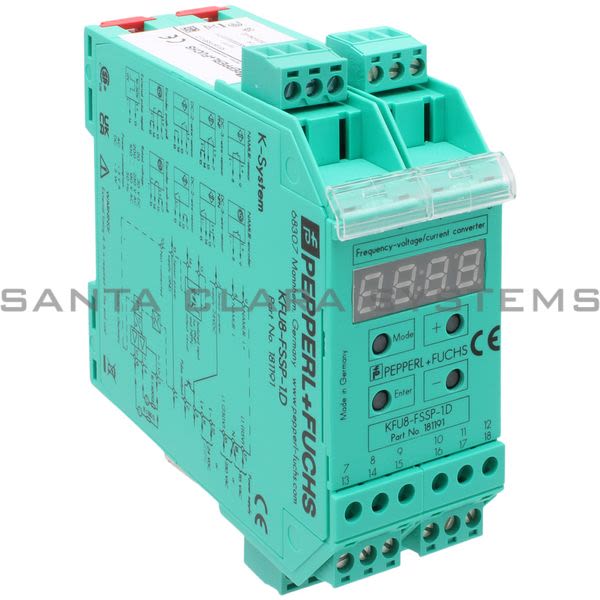 Pepperl+Fuchs KFU8-FSSP-1.D Frequency/Voltage Converter Product Image