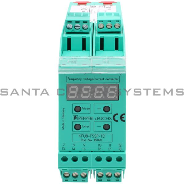 Pepperl+Fuchs KFU8-FSSP-1.D Frequency/Voltage Converter Product Image