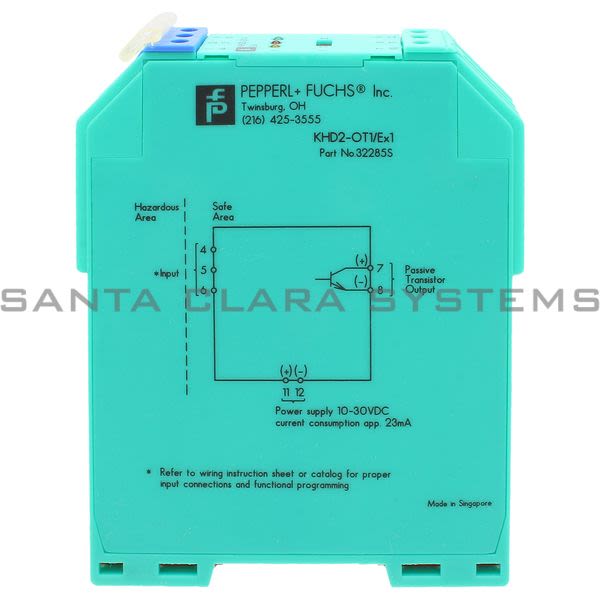 Pepperl+Fuchs KHD2-OT1-EX1 Isolated Switch Amplifier Product Image