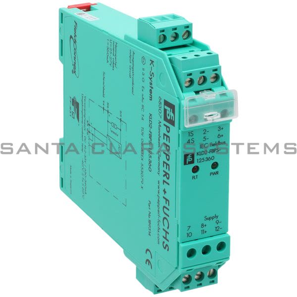Pepperl+Fuchs KLD2-FBPS-1.25.360 Fieldbus Power Supply Product Image
