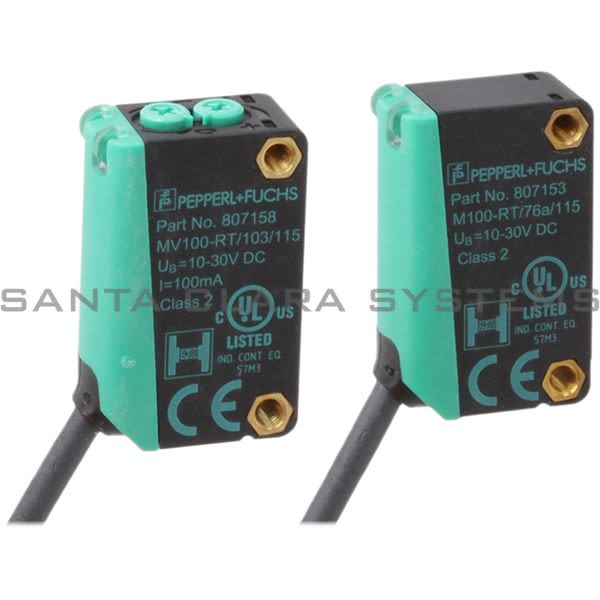 Pepperl+Fuchs M100-MV100-RT-76A-103-115 Thru-Beam Sensor Product Image