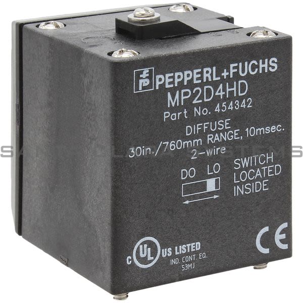 Pepperl+Fuchs MP2D4HD Diffuse Mode Sensor Product Image