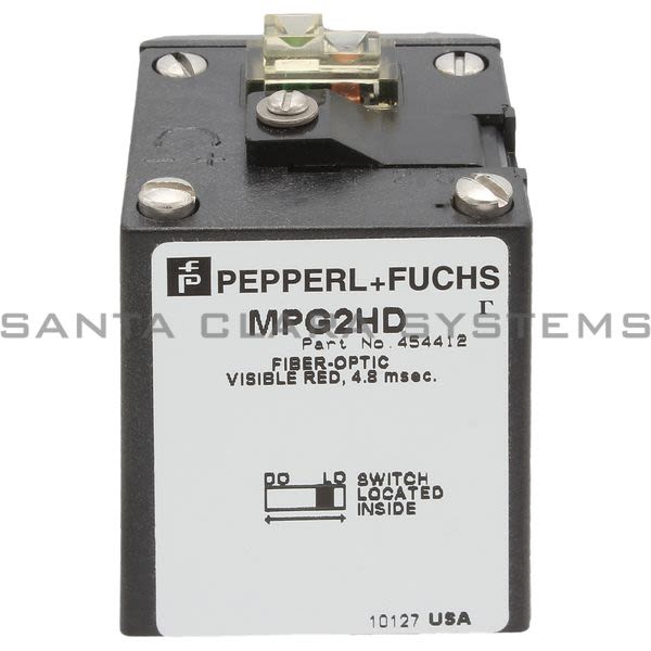 Pepperl+Fuchs MPG2HD Fiber optic sensor Product Image