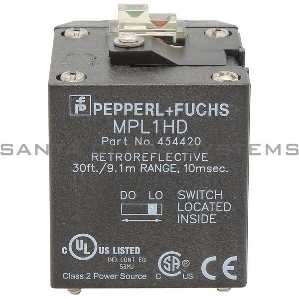 Pepperl+Fuchs MPL1HD Retroreflective Sensor Product Image