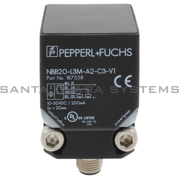 Pepperl+Fuchs NBB20-L3M-A2-C3-V1 Inductive Sensor Product Image