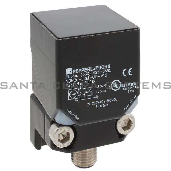 Pepperl+Fuchs NBB20-L3M-UO-V12 Inductive Sensor Product Image
