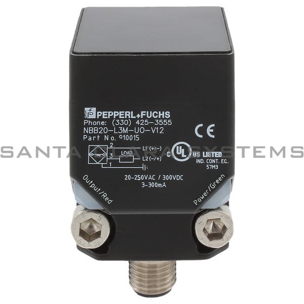 Pepperl+Fuchs NBB20-L3M-UO-V12 Inductive Sensor Product Image