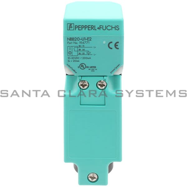 Pepperl+Fuchs NBB20-U1-E2  Proximity Sensor Product Image