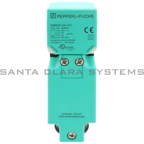 Pepperl+Fuchs NBB20-U2-UU  Inductive Sensor Product Image