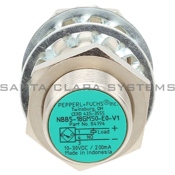 Pepperl+Fuchs NBB5-18GM50-E0-V1 Proximity Switch 3Wire DC Basic Inductive 5mm Product Image