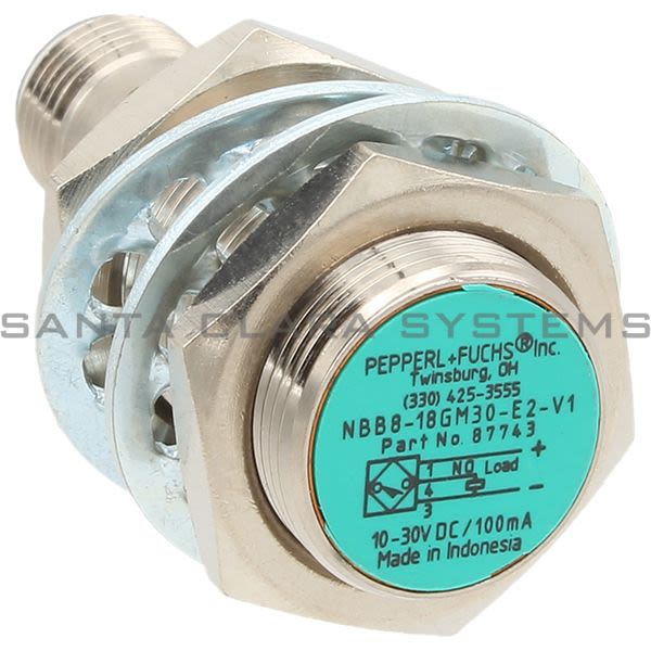 Pepperl+Fuchs NBB8-18GM30-E2-V1 Inductive Sensor Product Image