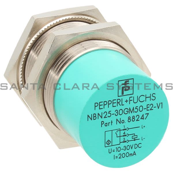 Pepperl+Fuchs NBN25-30GM50-E2-V1 Inductive Sensor Product Image