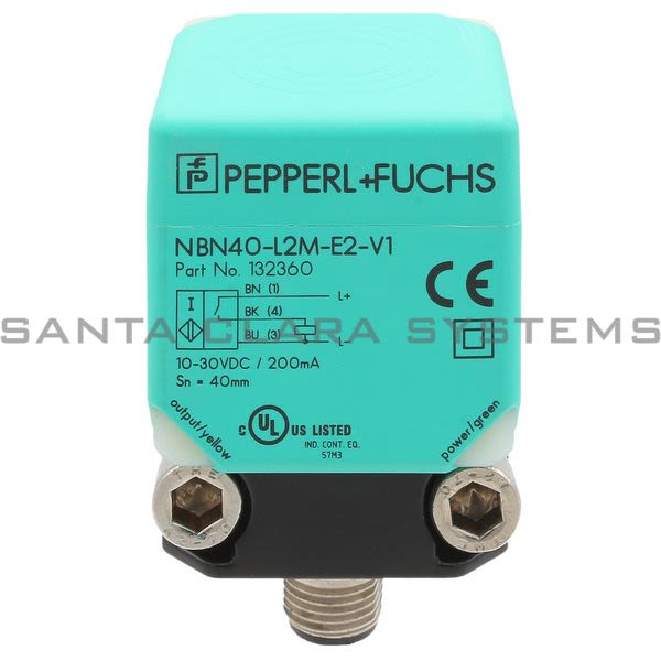 Pepperl+Fuchs NBN40-L2M-E2-V1 Inductive Sensor Product Image