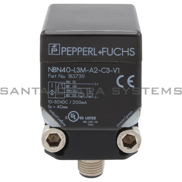 Pepperl+Fuchs NBN40-L3M-A2-C3-V1 Inductive Sensor Product Image