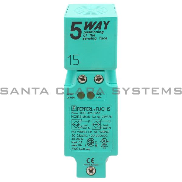 Pepperl+Fuchs NCB15+U4+U  Inductive Sensor Product Image