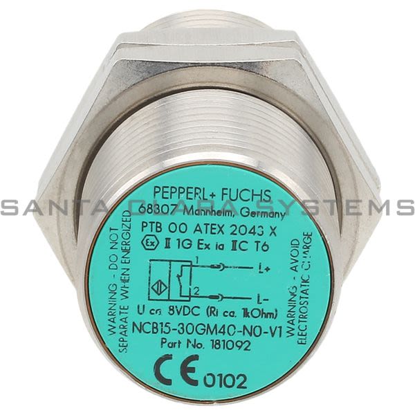 Pepperl+Fuchs NCB15-30GM40-N0-V1 Inductive Sensor Product Image