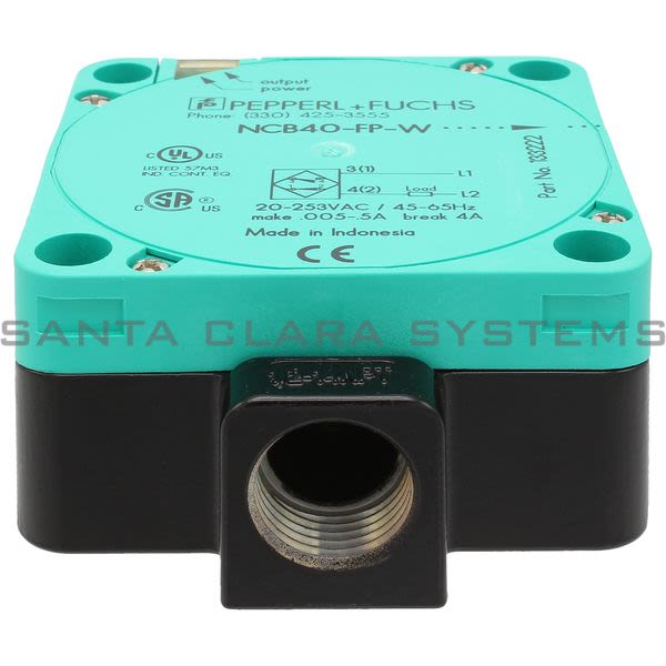 Pepperl+Fuchs NCB40-FP-W-P4 Inductive Sensor Product Image