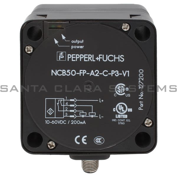Pepperl+Fuchs NCB50-FP-A2-C-P3-V1 Inductive Sensor Product Image