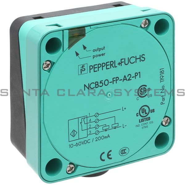 Pepperl+Fuchs NCB50-FP-A2-P1 Inductive Sensor Product Image