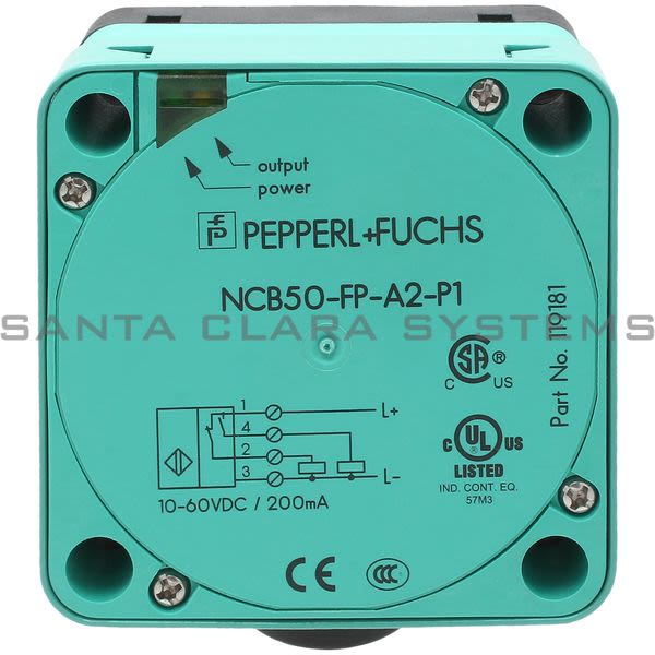 Pepperl+Fuchs NCB50-FP-A2-P1 Inductive Sensor Product Image
