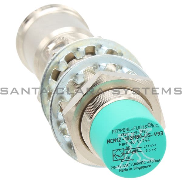 Pepperl+Fuchs NCN12-18GM80-US-V93 Proximity Switch Product Image