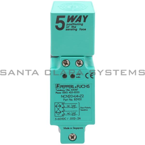 Pepperl+Fuchs NCN20-U4-Z2 Proximity Sensor Product Image