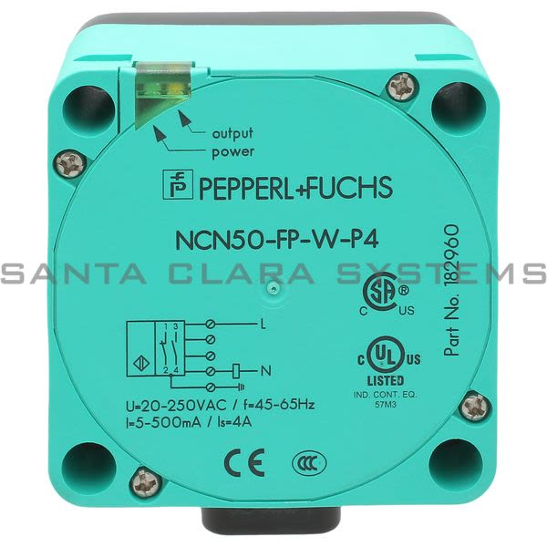 Pepperl+Fuchs NCN50-FP-W-P4  Inductive Sensor Product Image