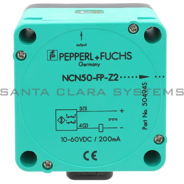 Pepperl+Fuchs NCN50-FP-Z2-P4 Inductive Proximity Sensor Product Image