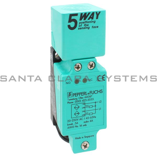 Pepperl+Fuchs NJ20-U2-W4-Y11159 Proximity Sensor Product Image