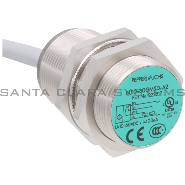 Pepperl+Fuchs NJ10-30GM50-A2 Inductive Sensor Product Image