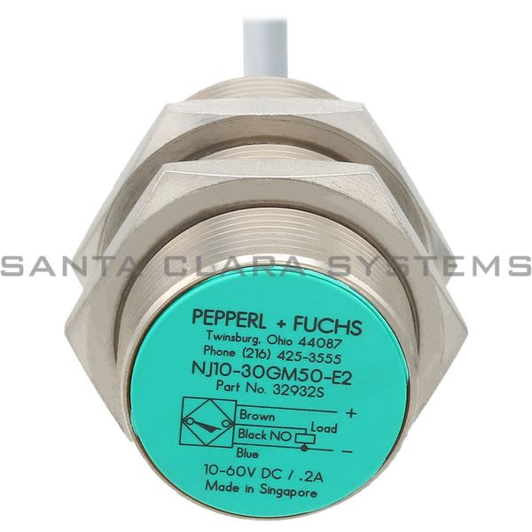 Pepperl+Fuchs NJ10-30GM50-E2 Proximity Sensor Product Image