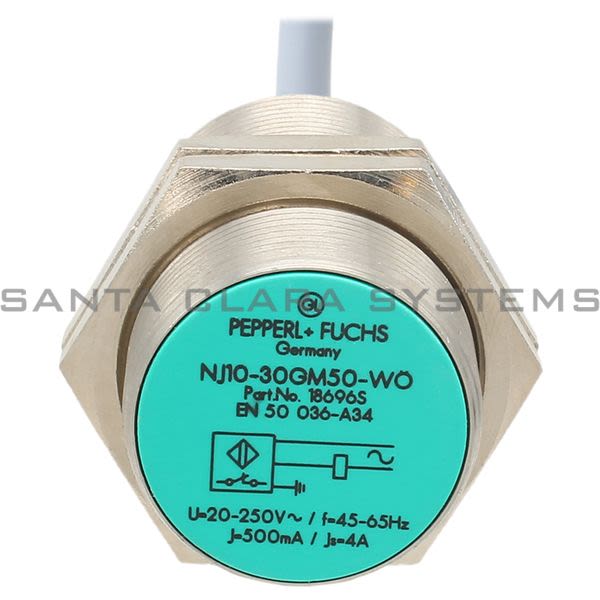 Pepperl+Fuchs NJ10-30GM50-W0 Proximity Sensor Product Image