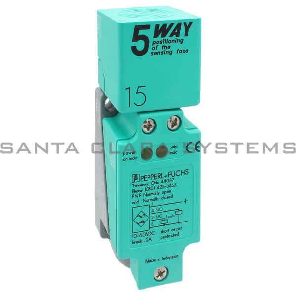 Pepperl+Fuchs NJ15-U4-A2 Proximity Sensor Product Image