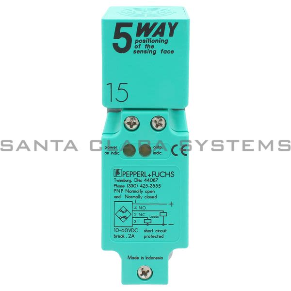 Pepperl+Fuchs NJ15-U4-A2 Proximity Sensor Product Image
