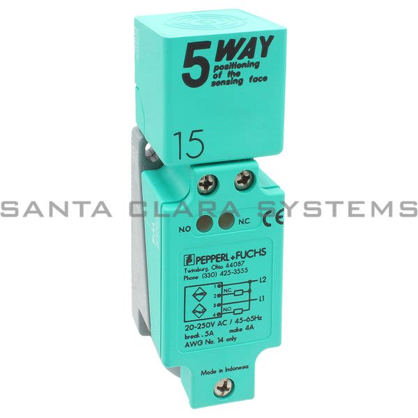 Pepperl+Fuchs NJ15-U4-W4 Proximity Sensor Product Image
