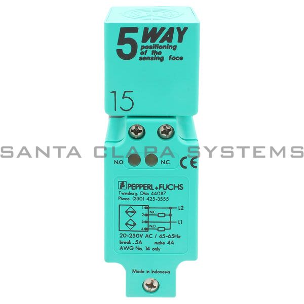 Pepperl+Fuchs NJ15-U4-W4 Proximity Sensor Product Image