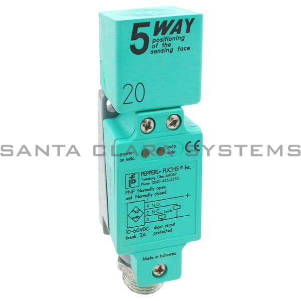 Pepperl+Fuchs NJ20-U4-A2-BHMS5 Inductive Proximity Sensor | 095323 Product Image