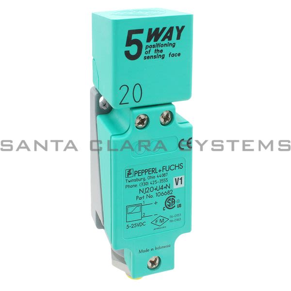 Pepperl+Fuchs NJ20-U4-N-V1 Inductive Sensor Product Image