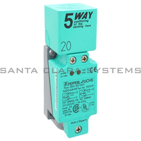 Pepperl+Fuchs NJ20-U4-W-Y85590 Proximity Switch Product Image