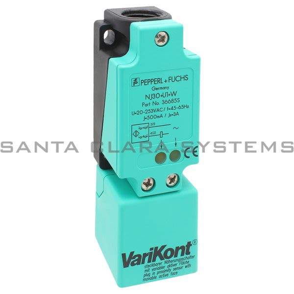 Pepperl+Fuchs NJ30-U1-W Inductive Sensor Product Image