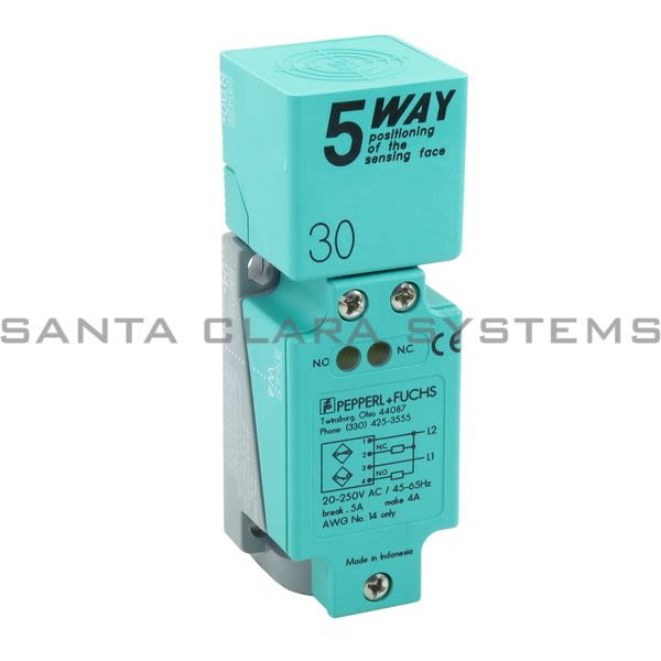 Pepperl+Fuchs NJ30-U4-W4-Y13196 Proximity Sensor | 013196 Product Image