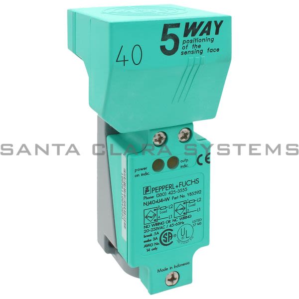 Pepperl+Fuchs NJ40-U4-W-Y85592 Proximity Sensor Product Image
