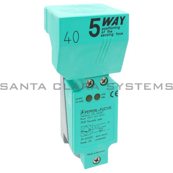 Pepperl+Fuchs NJ40-U4-E2 Proximity Sensor Product Image