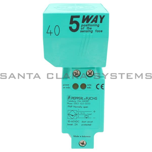 Pepperl+Fuchs NJ40-U4-E2 Proximity Sensor Product Image
